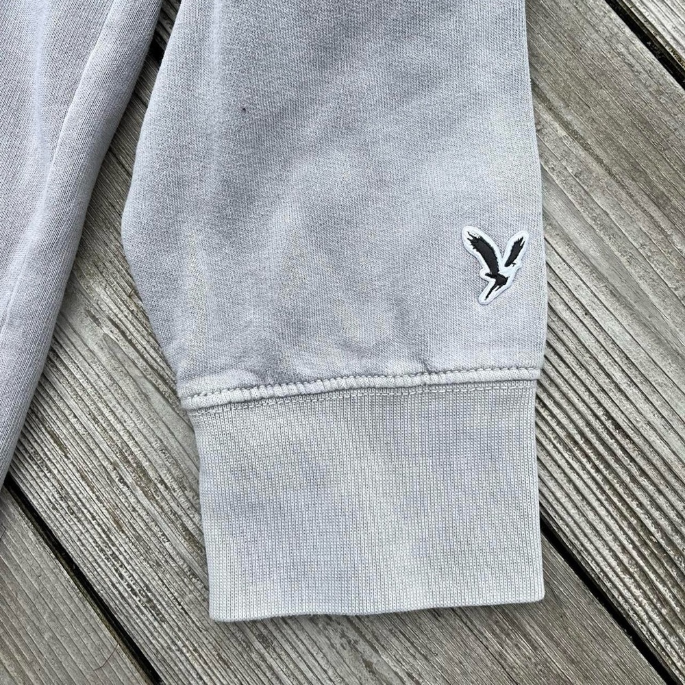 American Eagle Light Grey Basic Hoodie - image 2